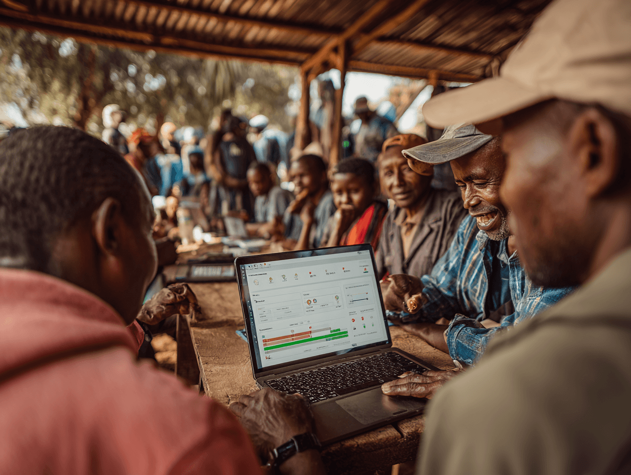 Farm team planning ShambaBoy jobs and tasks