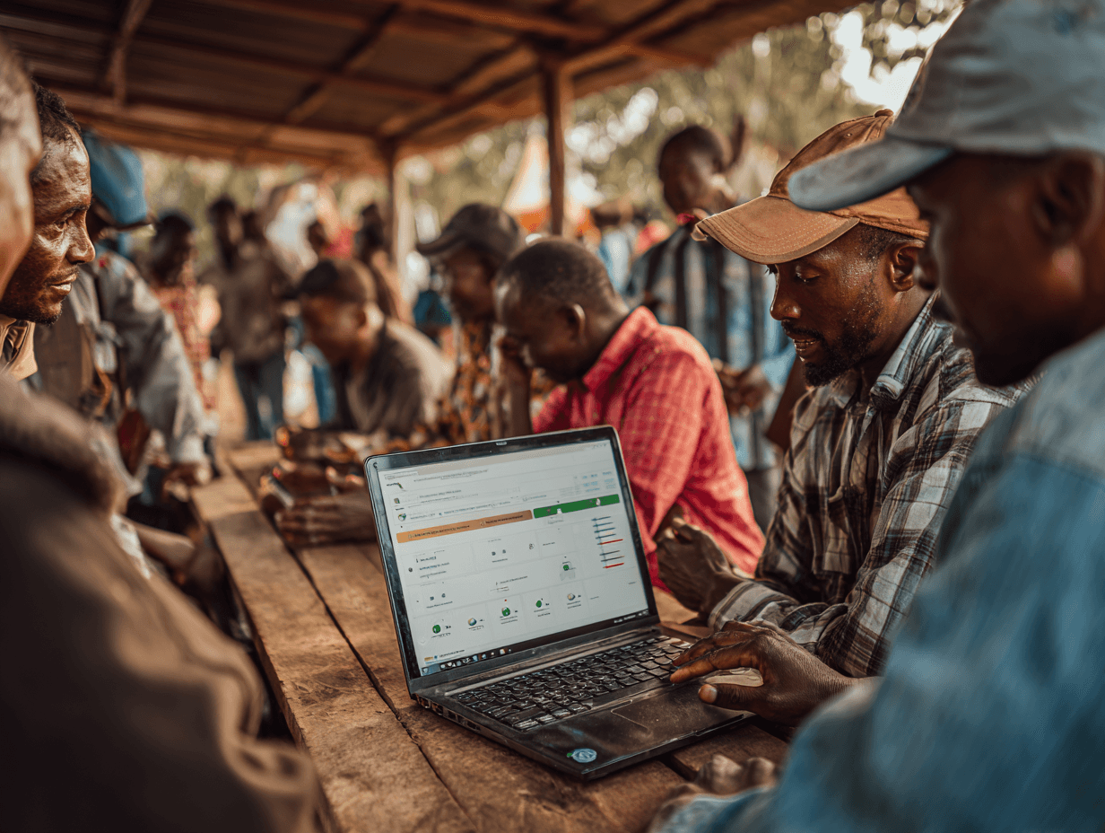 Field teams collaborating to improve operations