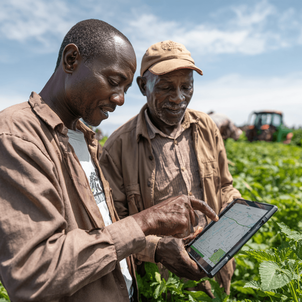 Portrait of a field supervisor reviewing data